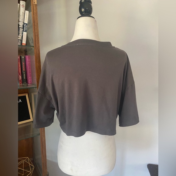 Cropped top gray - Sz M - Picture 3 of 4